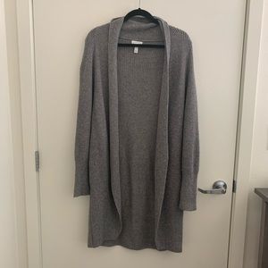 Leith Maxi Grey Cardigan